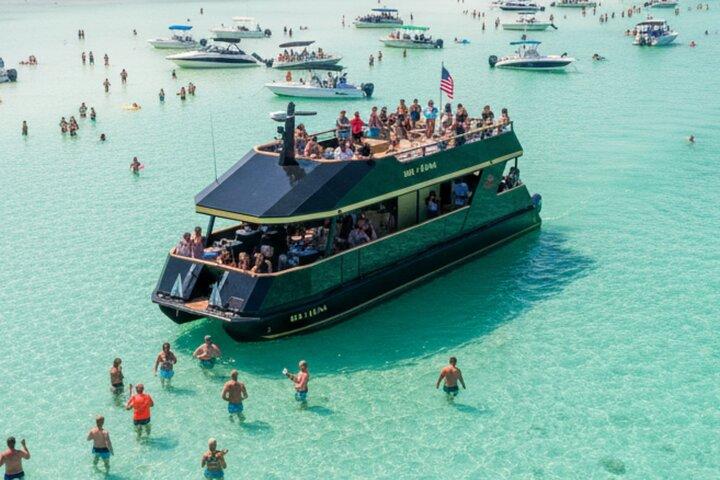 4,5 uur durende excursie van Sandestin naar Crab Island aan boord van Sol y Luna