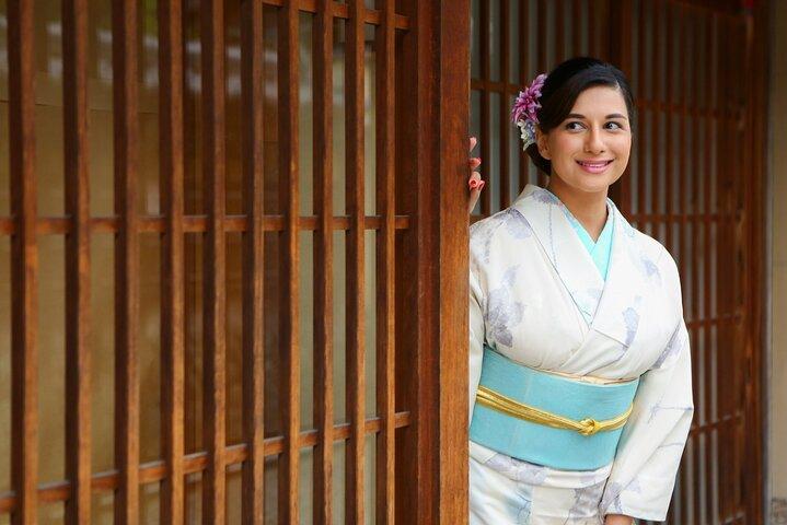 京都の着物でおしゃれ変身とロケーション撮影