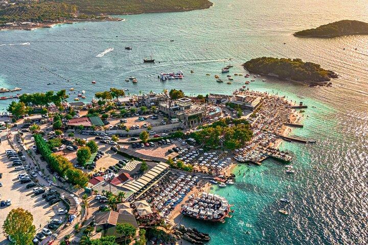 De Tirana/Durres/Golem: Saranda, Ksamil e Blue Eye