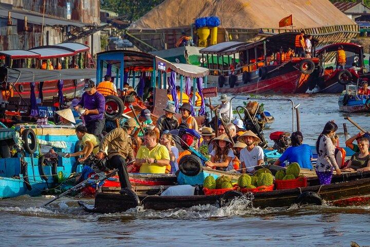 Mekong Delta en Cai Rang markt verkennen