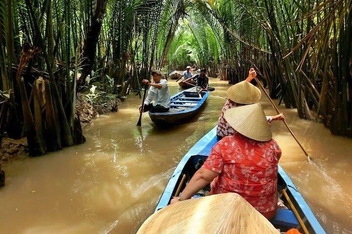 Delta do Mekong e Cai Rang Explorando o Mercado Flutuante