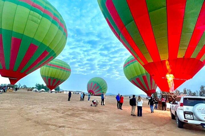 Volo in mongolfiera VIP con il tuo scomparto privato