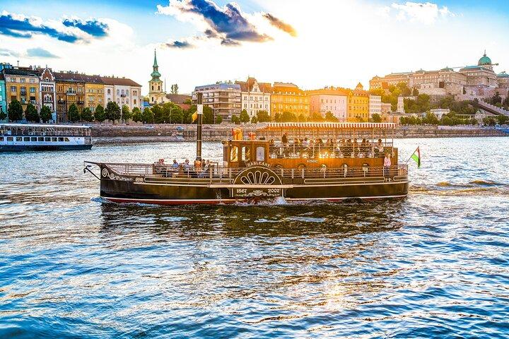 Budapest Paddle Steamer Donau kryssning med Tokaj & Audio Guide