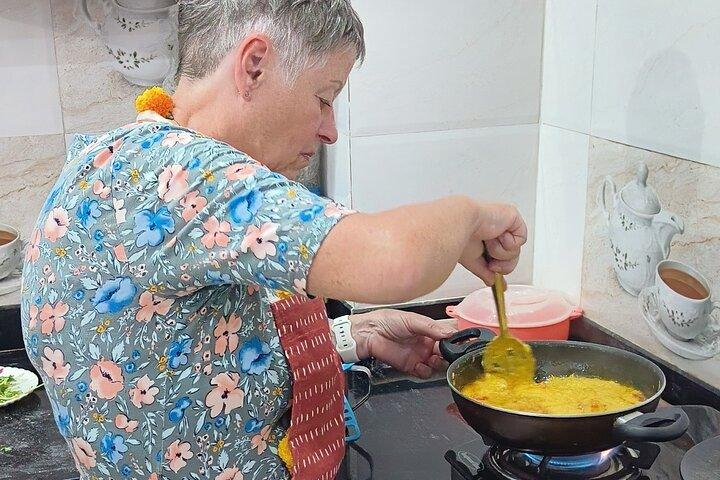 Vegetarian Hands on Cooking Class with Local Family in Jaipur