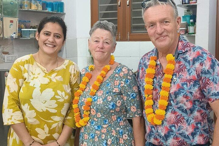 Vegetarian Hands on Cooking Class with Local Family in Jaipur