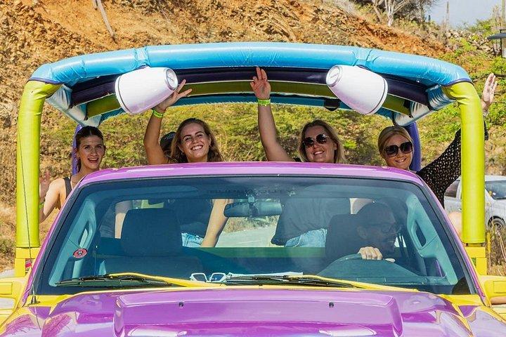 アルバ・アリコク国立公園ジープサファリ：天然プール＆ベビービーチ