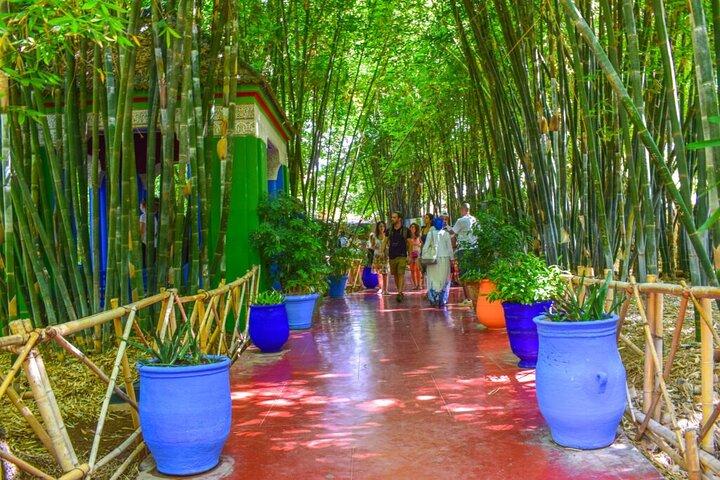 Majorelle garden, berber Museum & St Laurent round trip & tickets