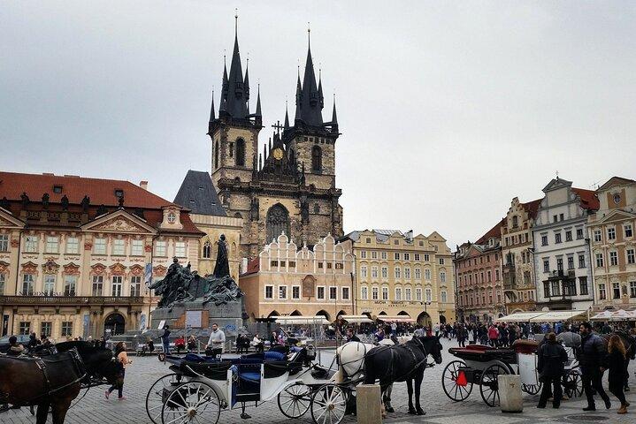 Transfert privé : Munich-Prague/Prague-Munich avec 2h de visites