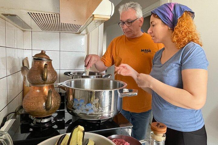 Cours de cuisine turque authentique dans une maison locale d'Istanbul