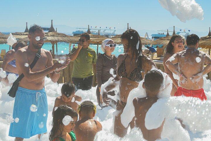 Privat speedbåd til 2 øer, delfiner og snorkling_ Hurghada