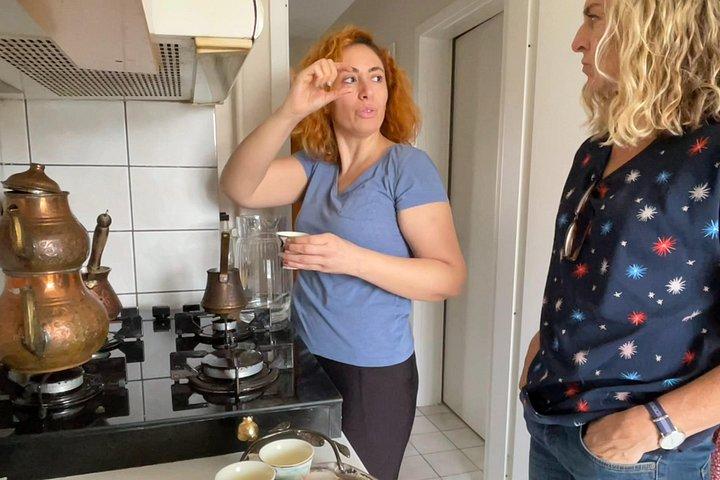 Istanbul Home Style Turkish Coffee Making and Fortune Telling