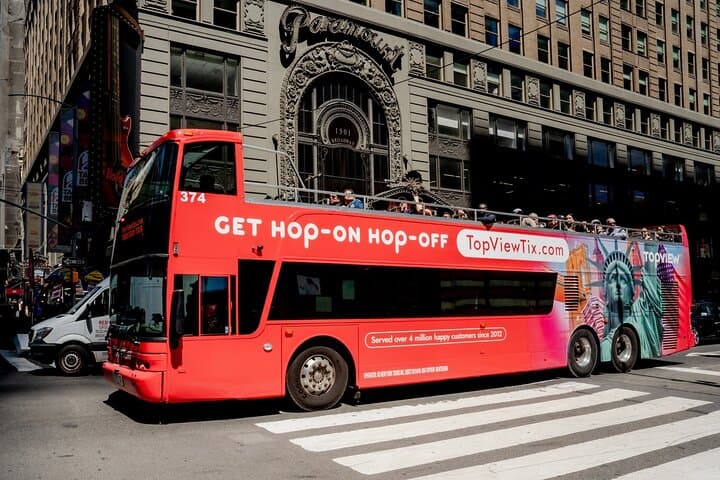 New York City 3-Hour Downtown + Uptown Hop-On Hop-Off