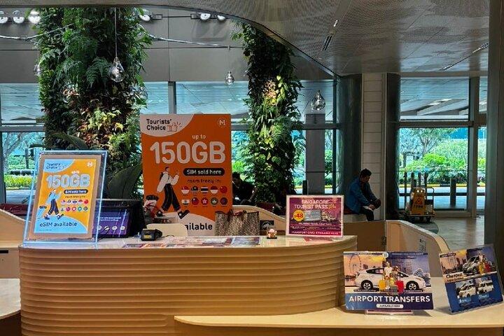 Singapore M1 5G Tourist SIM/eSIM – Aeropuerto y recogida en la ciudad