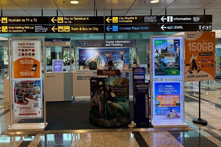 Singapore M1 5G Tourist SIM/eSIM – Aeropuerto y recogida en la ciudad