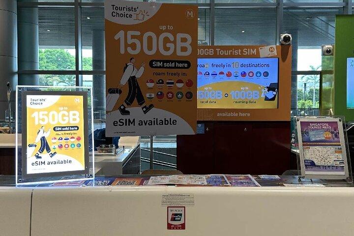 Singapore M1 5G Tourist SIM/eSIM – Aeropuerto y recogida en la ciudad