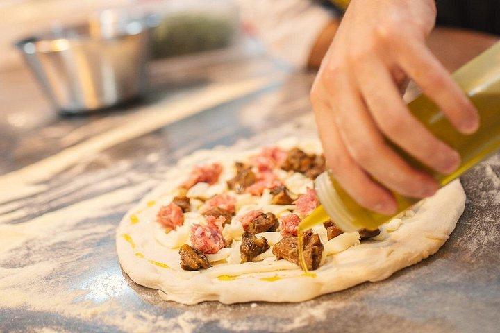 Rome Pizza Making Class with Aperol Spritz