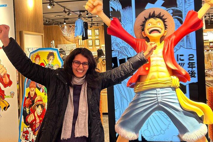渋谷でリアルアニメ文化ツアー：食とショッピング＆ゲームの楽しさ