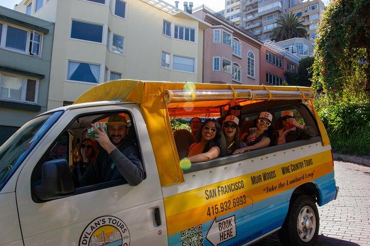 San Francisco: Best City Highlights Tour Open Air Van Small Group
