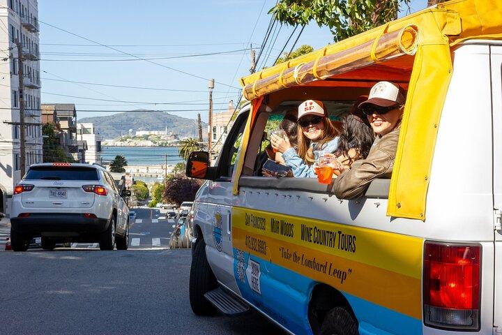 San Francisco: Best City Highlights Tour Open Air Van Small Group