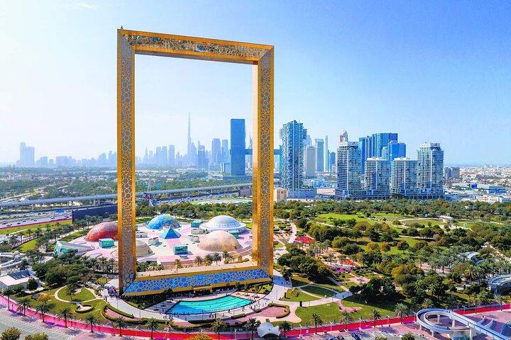 Tour della città di Dubai con biglietto Dubai Frame
