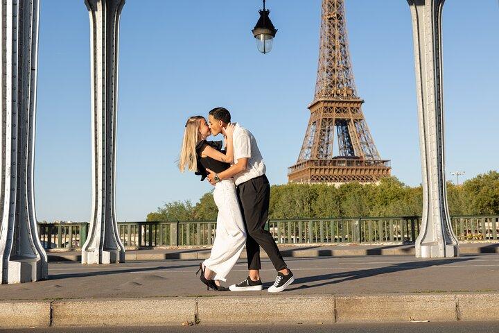 Parijs Fotoshoot Eiffeltoren Romantisch voor koppels