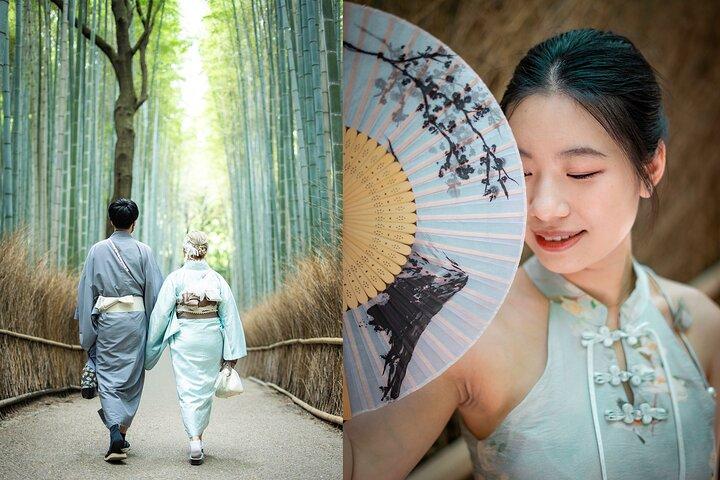 京都嵐山竹林プライベート撮影