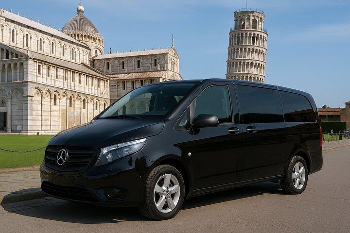 Transfert privé de Rome à Pise