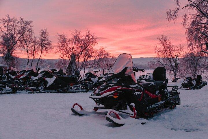 Snöskoteräventyr till 3 - Landsgräns