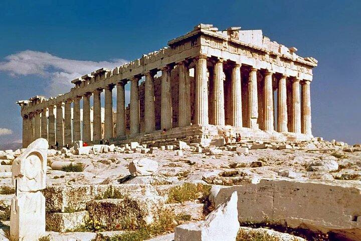 Athens: Guided Mythology Walking Tour Acropolis View