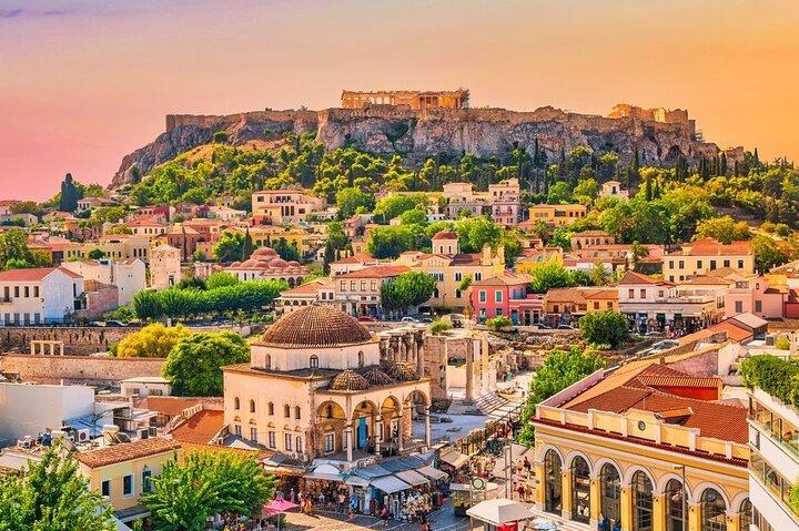 Athens: Guided Mythology Walking Tour Acropolis View