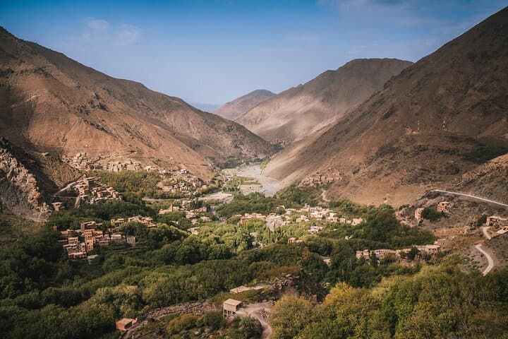 Atlas Mountains and Three Valleys & Waterfalls - Camel ride Day Trip Marrakech