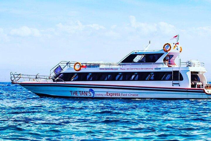 Traslado Rápido en Barco Sanur a Nusa Lembongan Ida o Vuelta