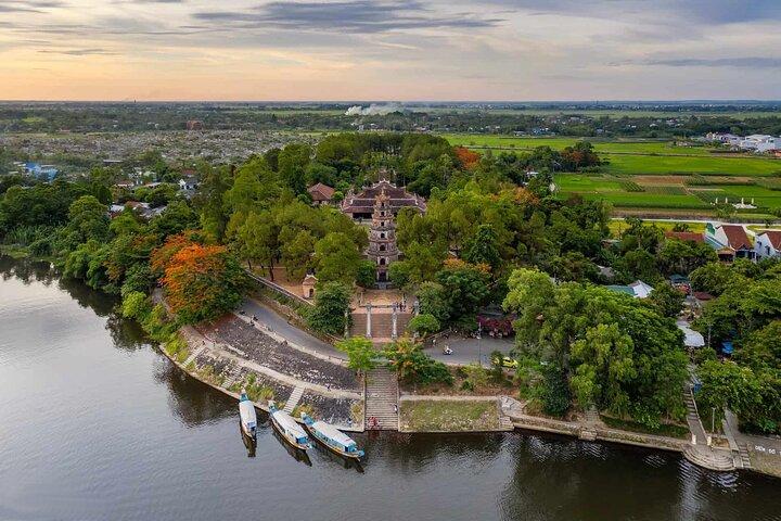 Visite de la citadelle de Hué en train depuis DA Nang et croisière sur la rivière Perfume