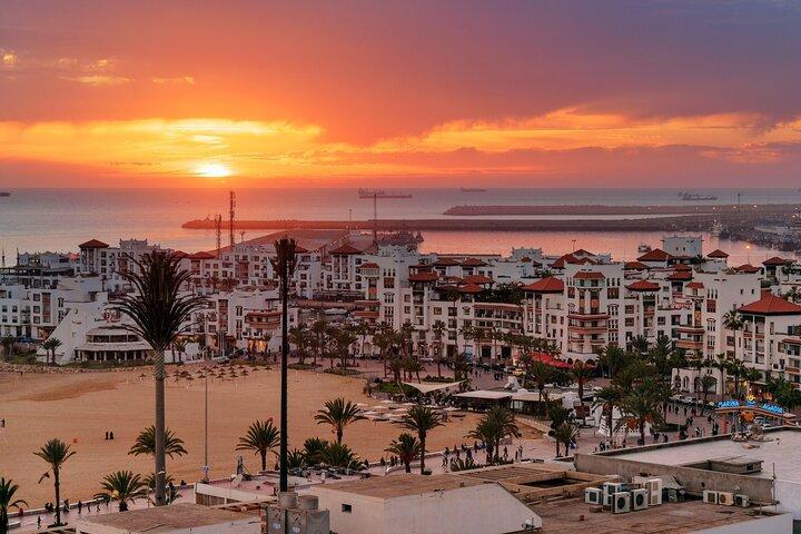 Agadir City Tour med solnedgang på Agadir Oufella kasbah og souk