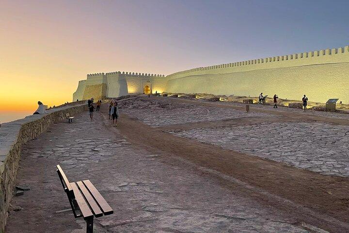 Tour della città di Agadir con tramonto a Agadir Oufella kasbah e souk