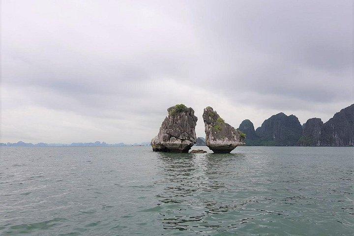 ハロン海岸小旅行：ハロン湾で素晴らしい半日クルーズ