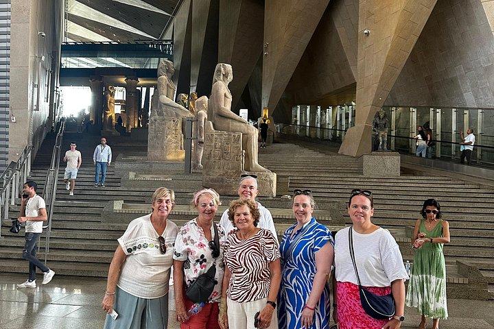 Full Day Private Tour Pyramids, GEM, Khan El Khalili with Guide