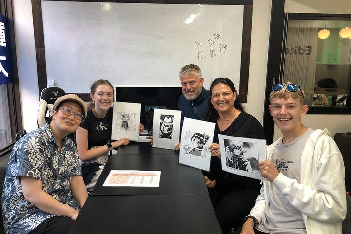 Manga und Anime Zeichenworkshop in Kyoto