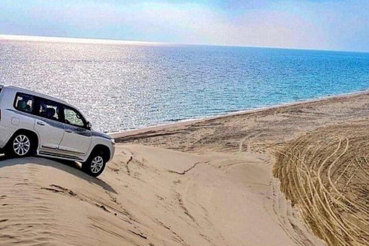 Qatar Desert Adventure Dune Bashing & Binnenzee (Delen/Privé)