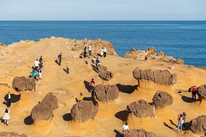 葉流ジオパーク、九份、石份、黄金の滝プライベートツアー
