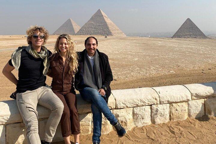 Excursion d'une journée à Gizeh Pyramides & Sphinx & Grand Egyptian Museum&Bazzar