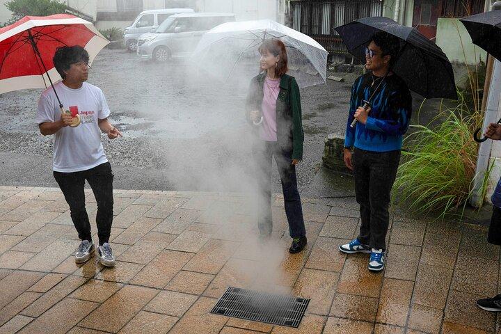 Beppu Kannawa Onsen gebied wandeltocht