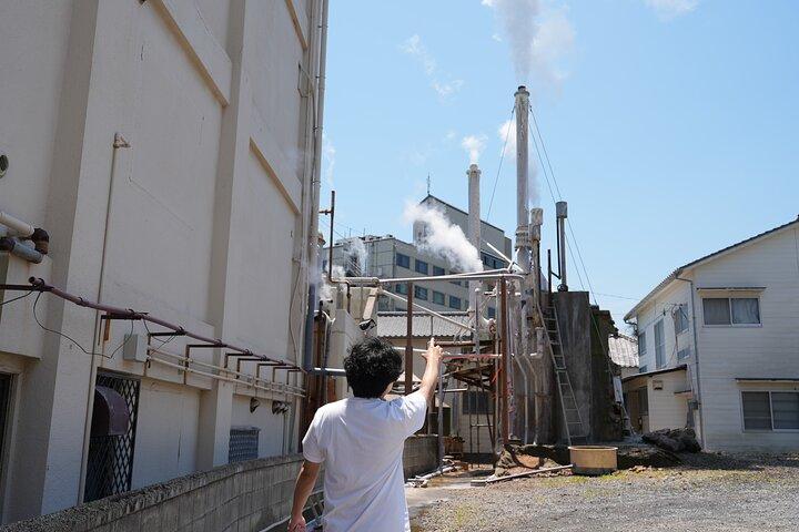 Beppu Kannawa Onsen gebied wandeltocht