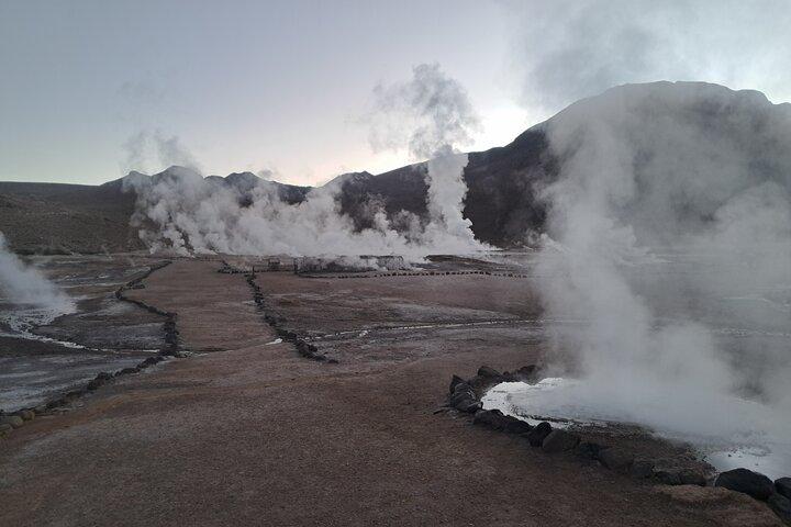 San Pedro DE Atacama : Halber Tag nach El Tatio Geysiren, Frühstück inbegriffen