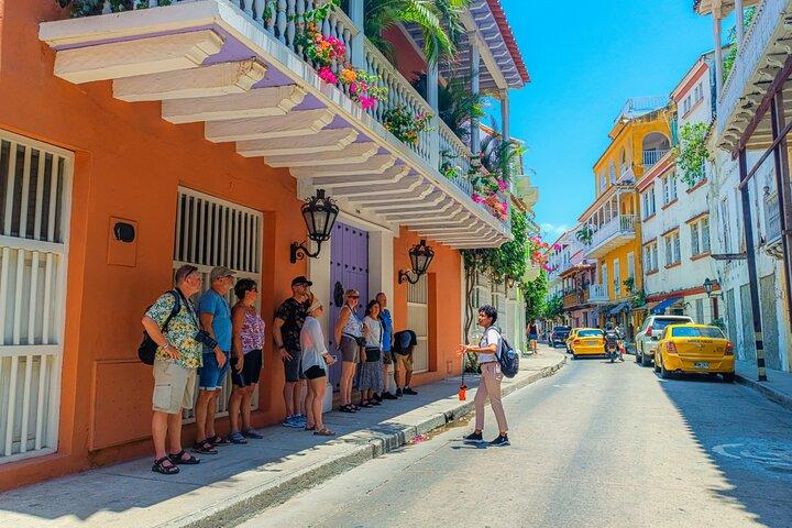 Excursie vanaf Cartagena aan wal: Ommuurde stad (verbinding tussen havens)
