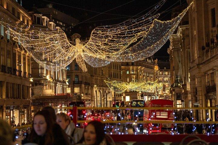 Christmas Lights Santa Sleigh Open-Top Tour