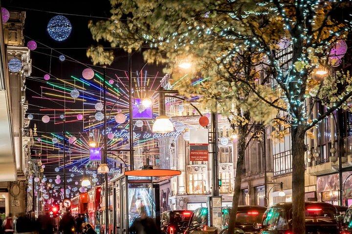 Christmas Lights Santa Sleigh Open-Top Tour