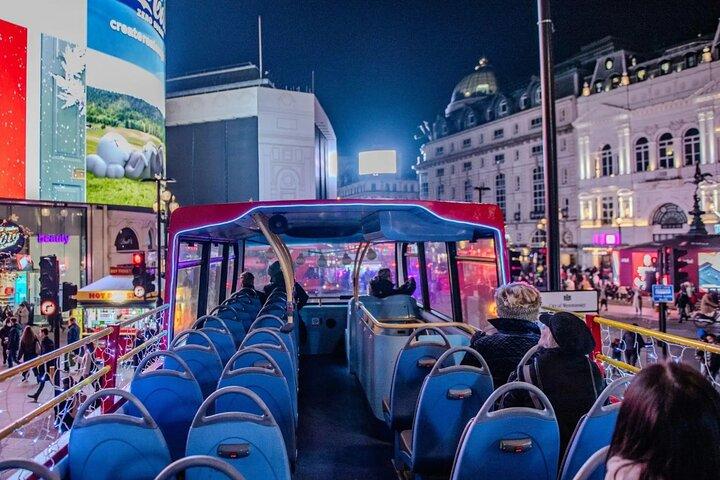 Christmas Lights Santa Sleigh Open-Top Tour
