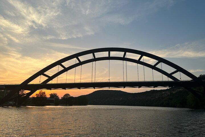 Excursão de barco Lake Austin Sunset