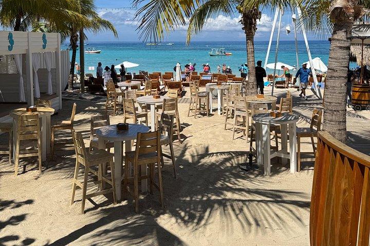 Roatán : ウェストベイビーチ・デイパス（プライベート交通付き）